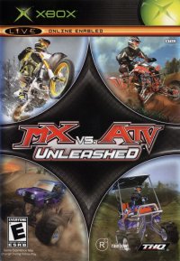 MX vs. ATV Unleashed Xbox  box art